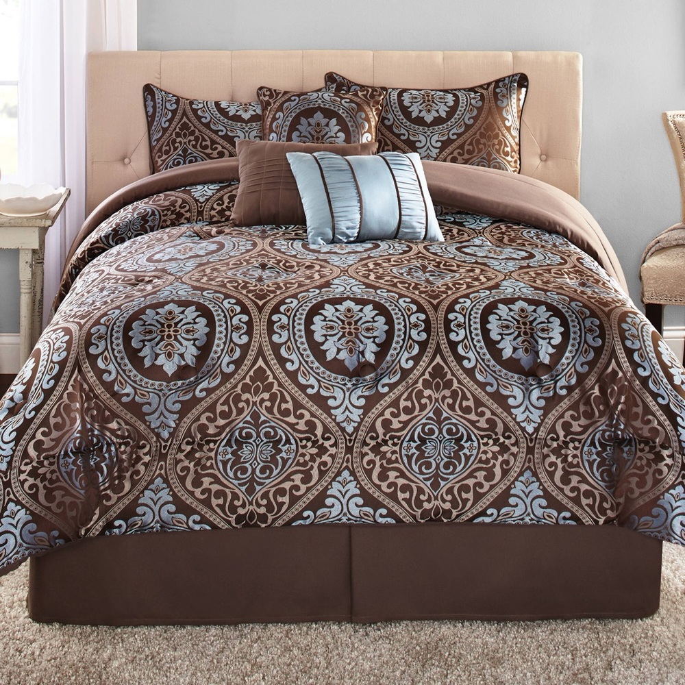 Target Home Brown Queen Bedskirt